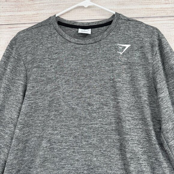 Gymshark Arrival Short Sleeve T-Shirt Men's Size‎ Large Gray - Picture 3 of 12